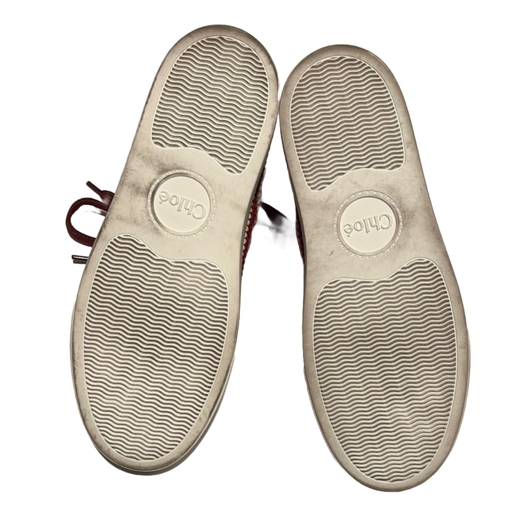 EUC Chloe Lauren Crochet Sneaker - Picture 4 of 7